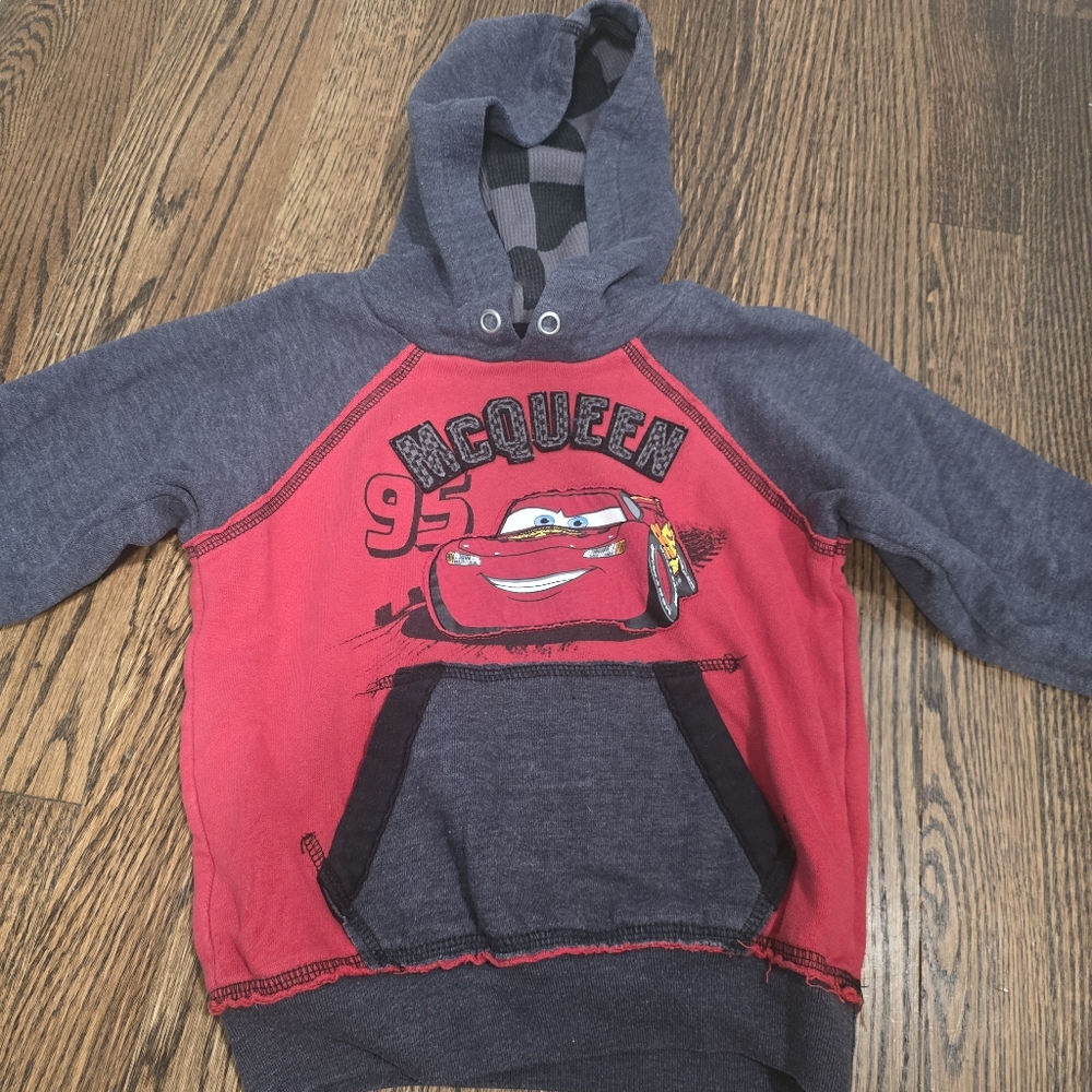 🌟7/25$ DISNEY Cars Lightning McQueen Hoodie